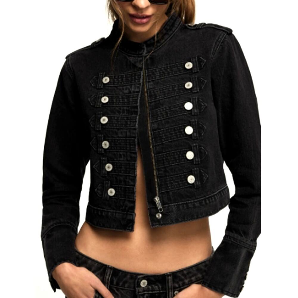 Lucky Brand Legend Band Jacket Parading Around Wash Size L